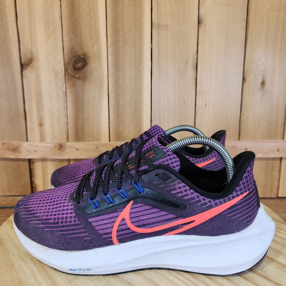 Nike Air Zoom Pegasus 39 Shoes Womens 9.5 Purple Mesh Running Sneakers DH4072-02